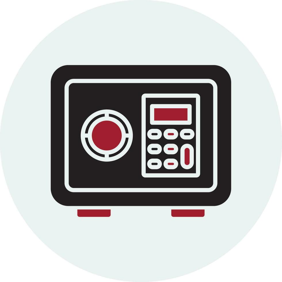 Safe Box Vector Icon