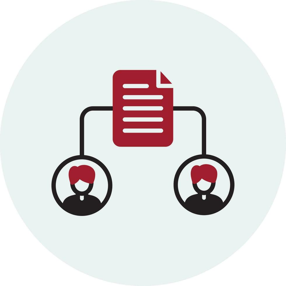 File Share Vector Icon