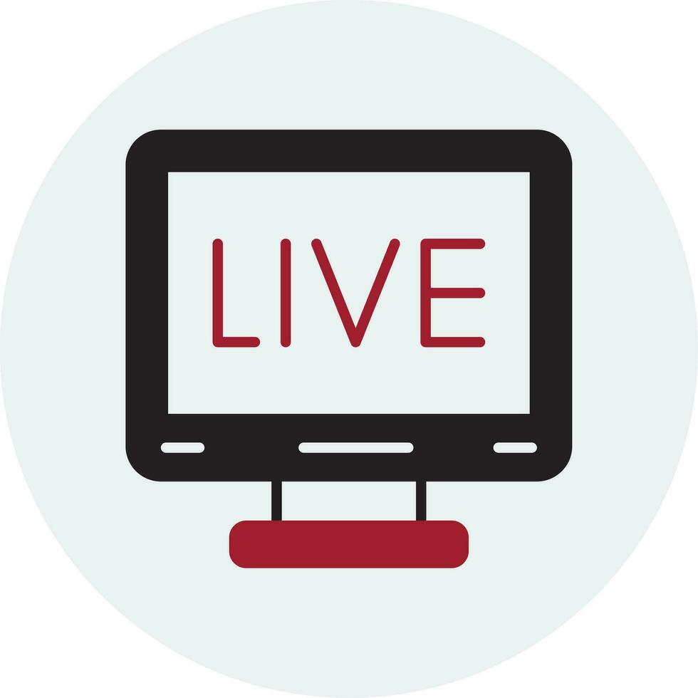 Live Vector Icon