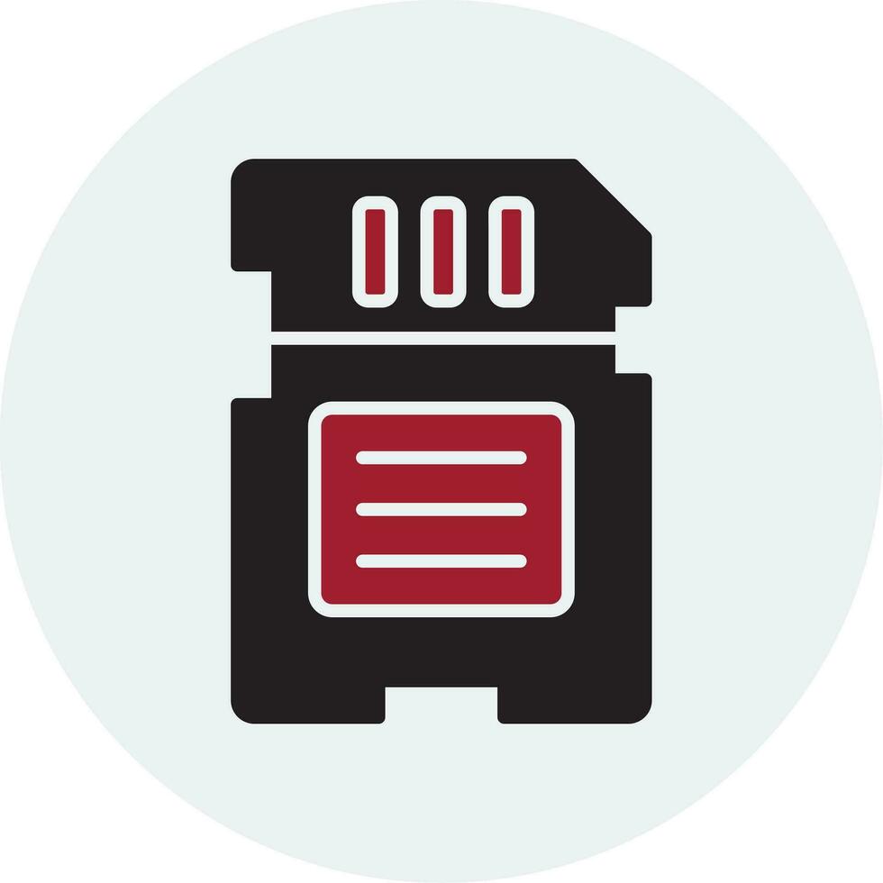 Memory Card Vector Icon