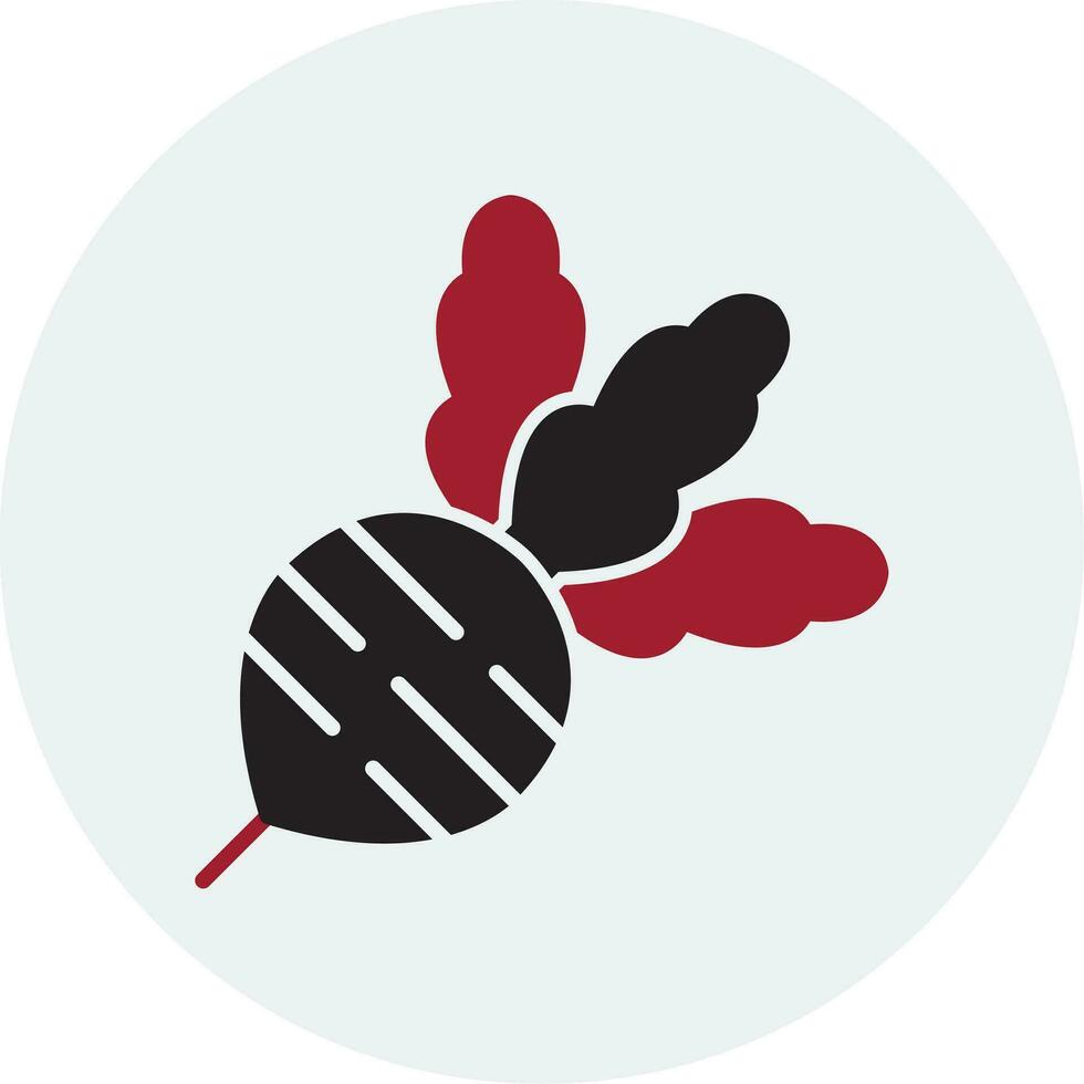 Radish Vector Icon