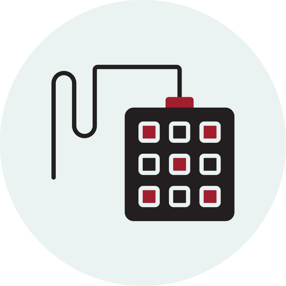 Keypad Vector Icon
