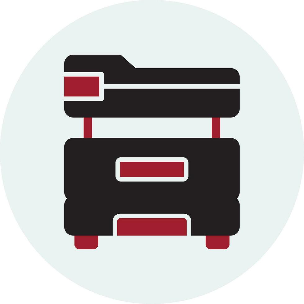 Multifunction Printer Vector Icon