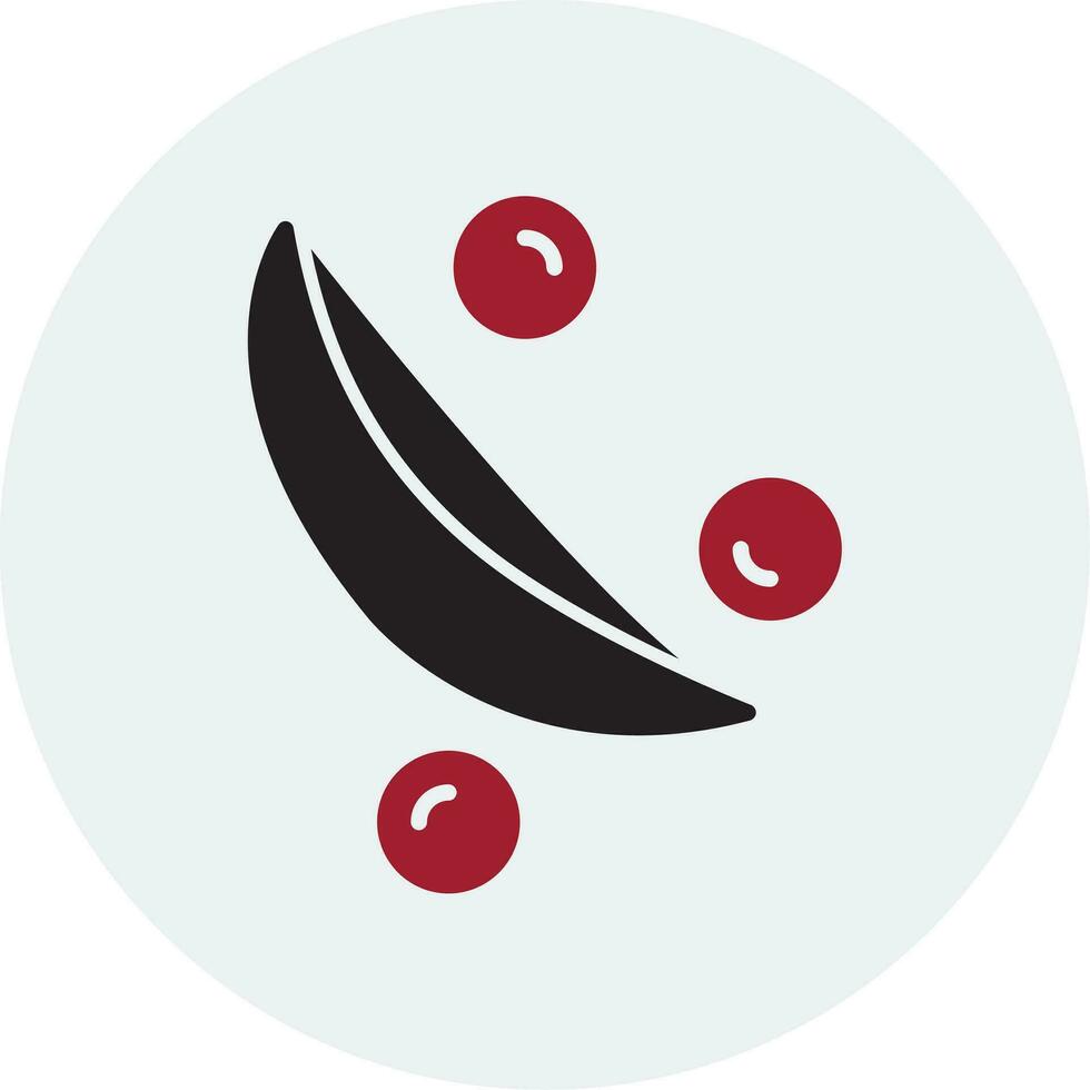 Green Peas Vector Icon
