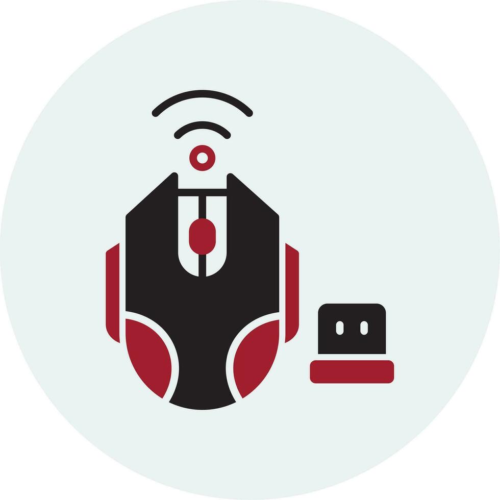 Wireless Mouse Vector Icon