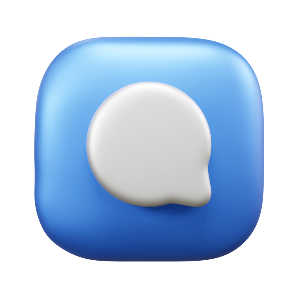 citar caja 3d ilustración icono o texto caja 3d icono ilustración o 3d mensaje caja icono o habla burbuja 3d icono caja png