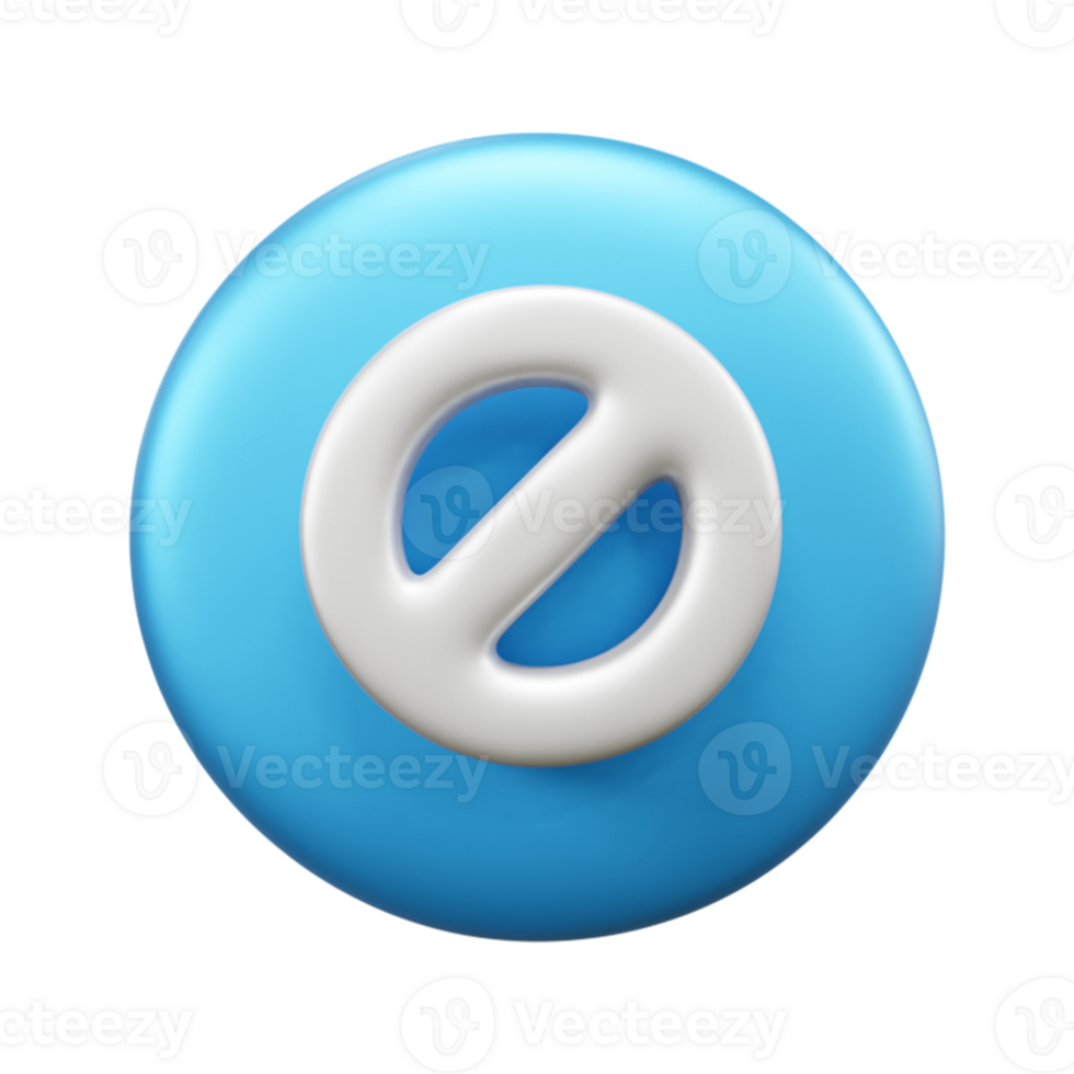 Mute 3d illustration icon or Audio mute 3d icon illustration or audio band 3d icon or multimedia 3d icon illustration png