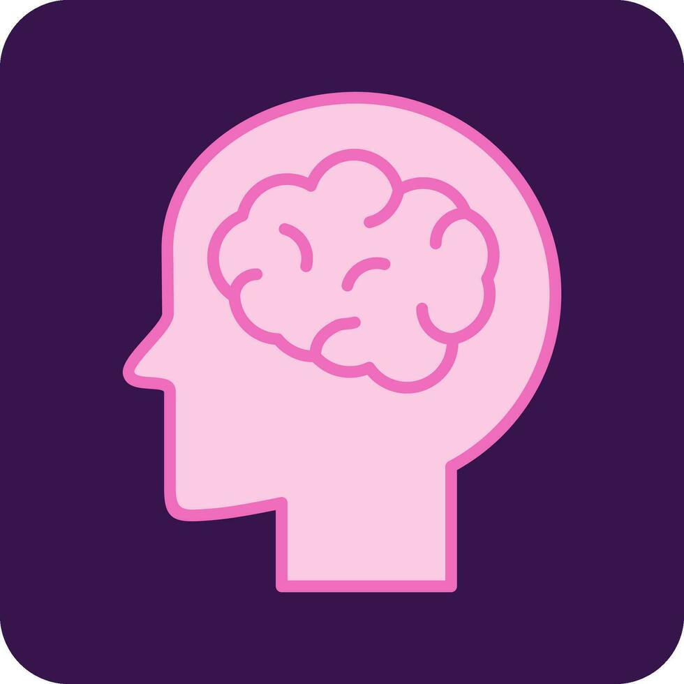 Human Brain Vector Icon