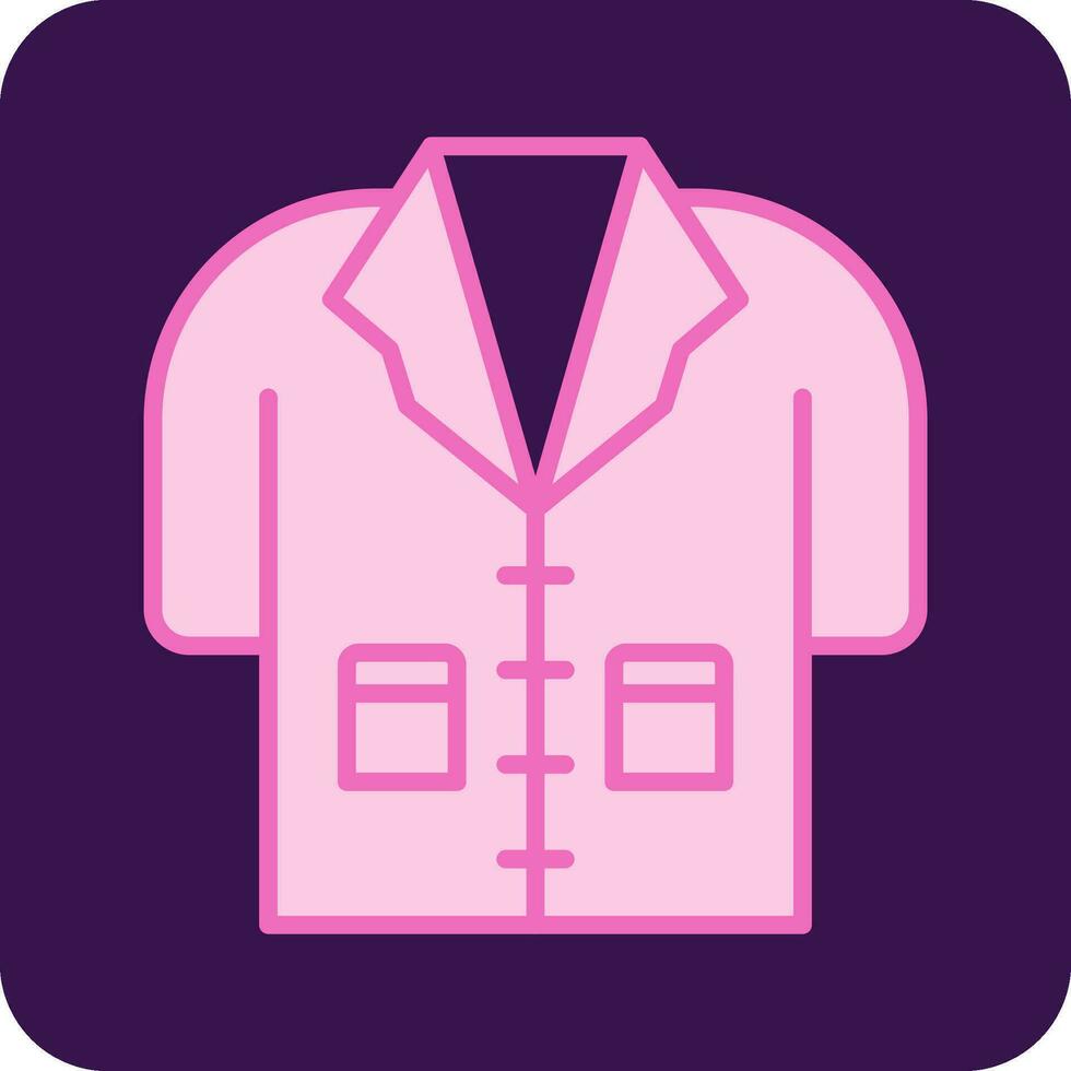 Lab Coat Vector Icon