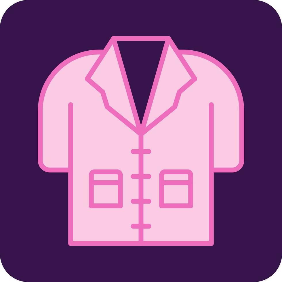 Lab Coat Vector Icon