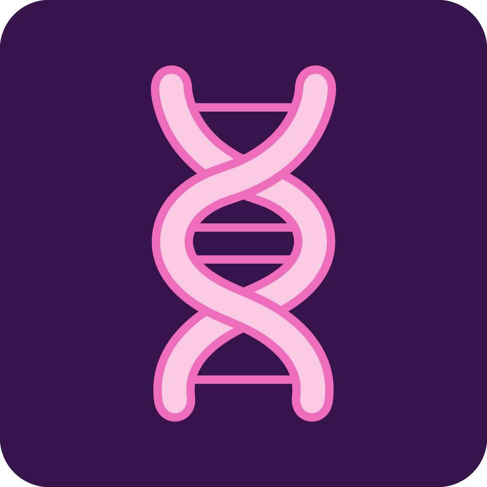 Dna Strand Vector Icon