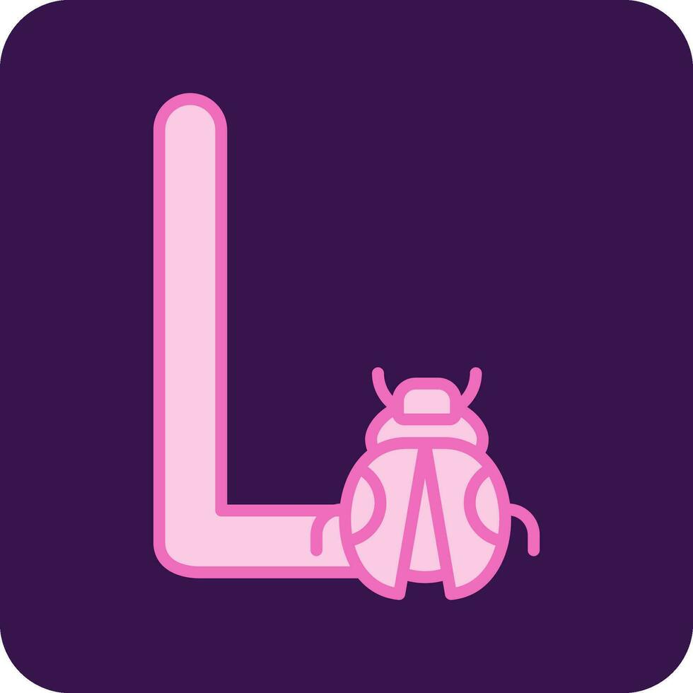 Capital L Vector Icon