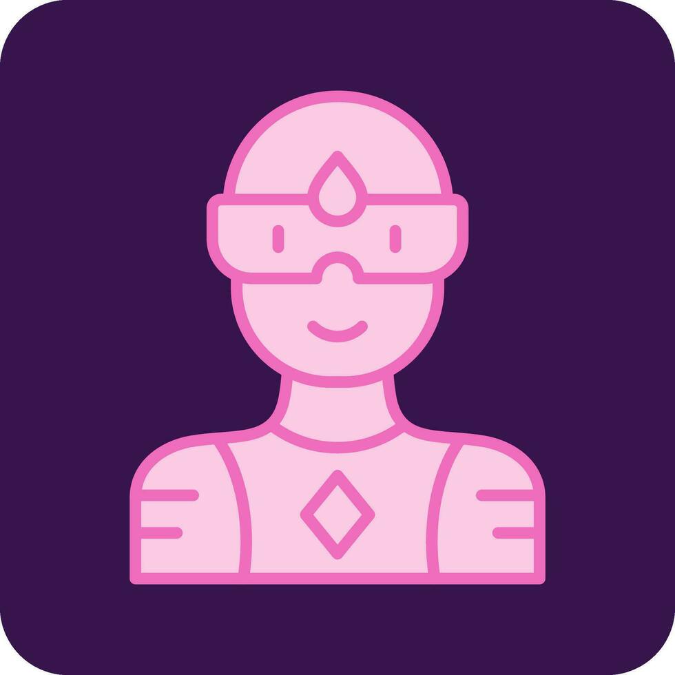 Superhero Vector Icon