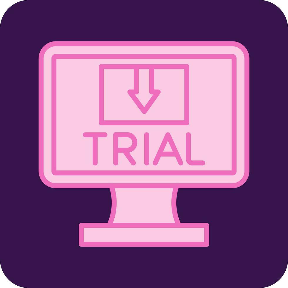 free trial Vector Icon