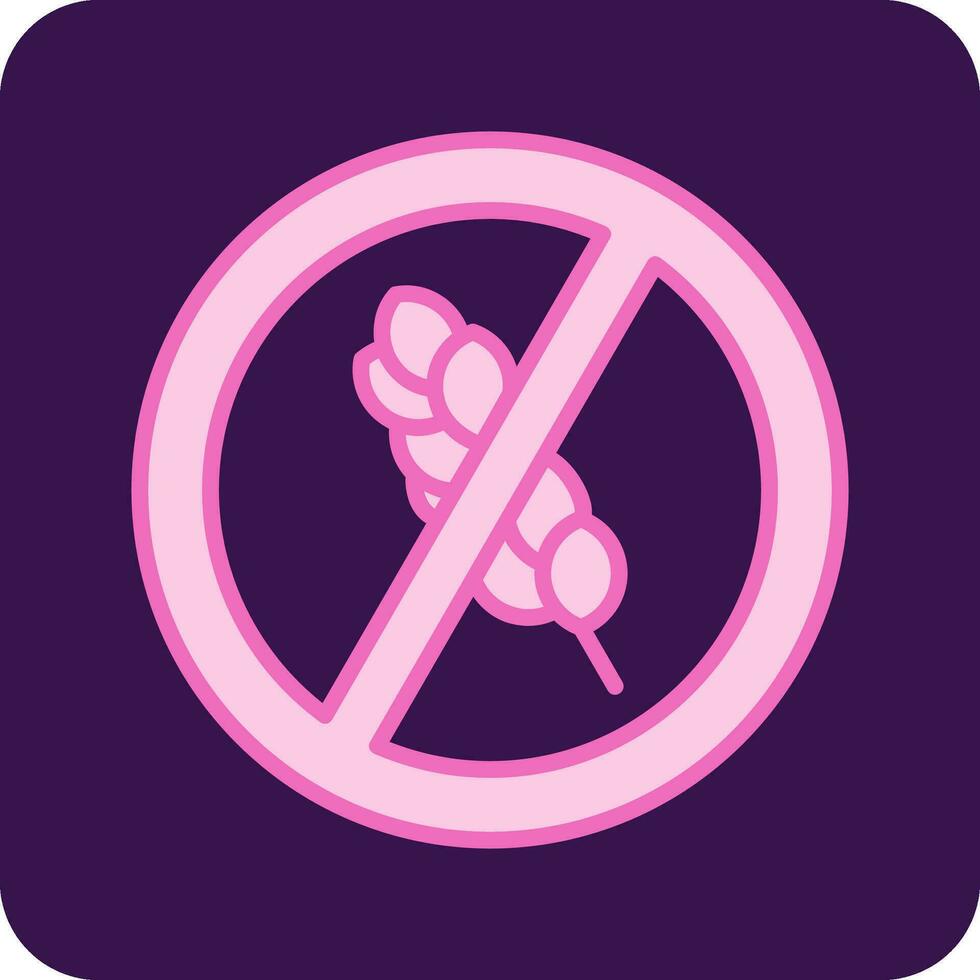 Gluten Vector Icon