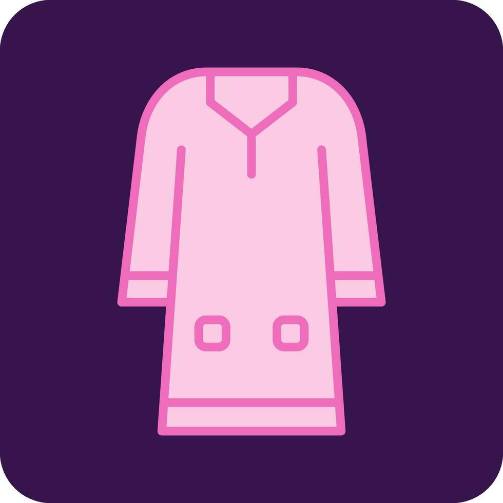 Djellaba Vector Icon