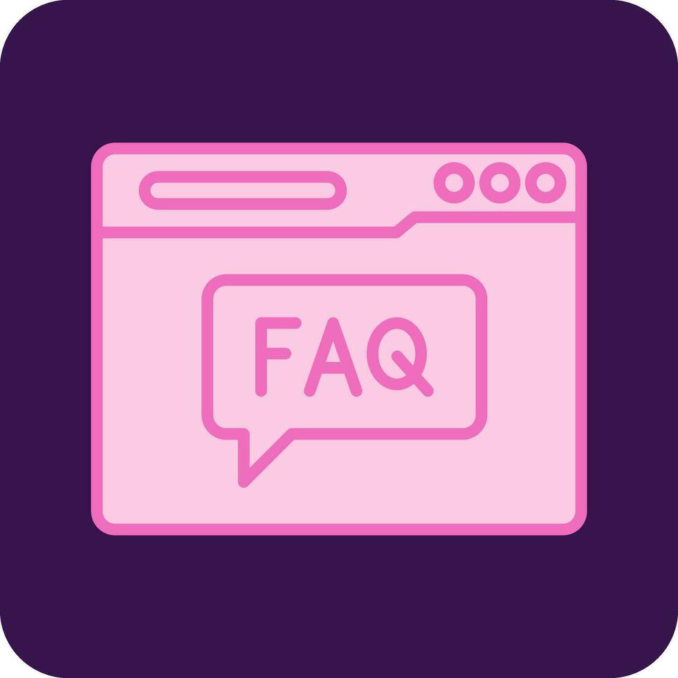 FAQ Vector Icon