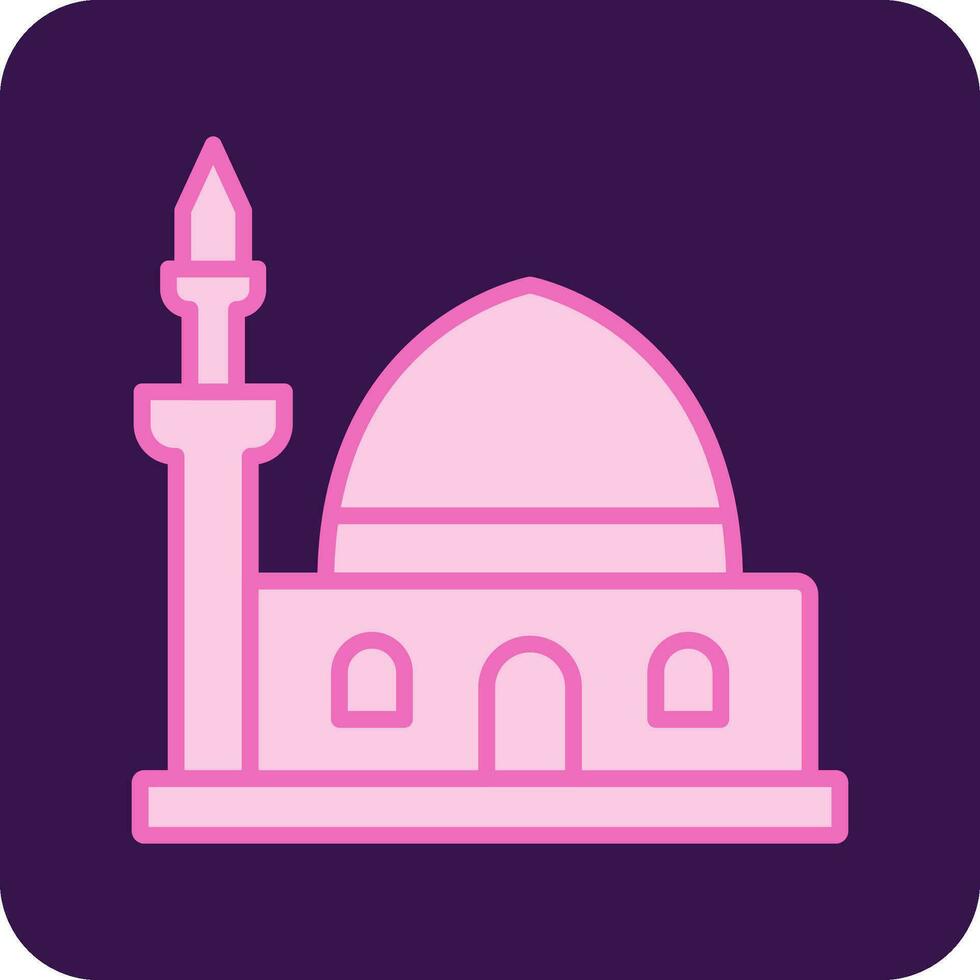 The Prophets Mosque Vector Icon