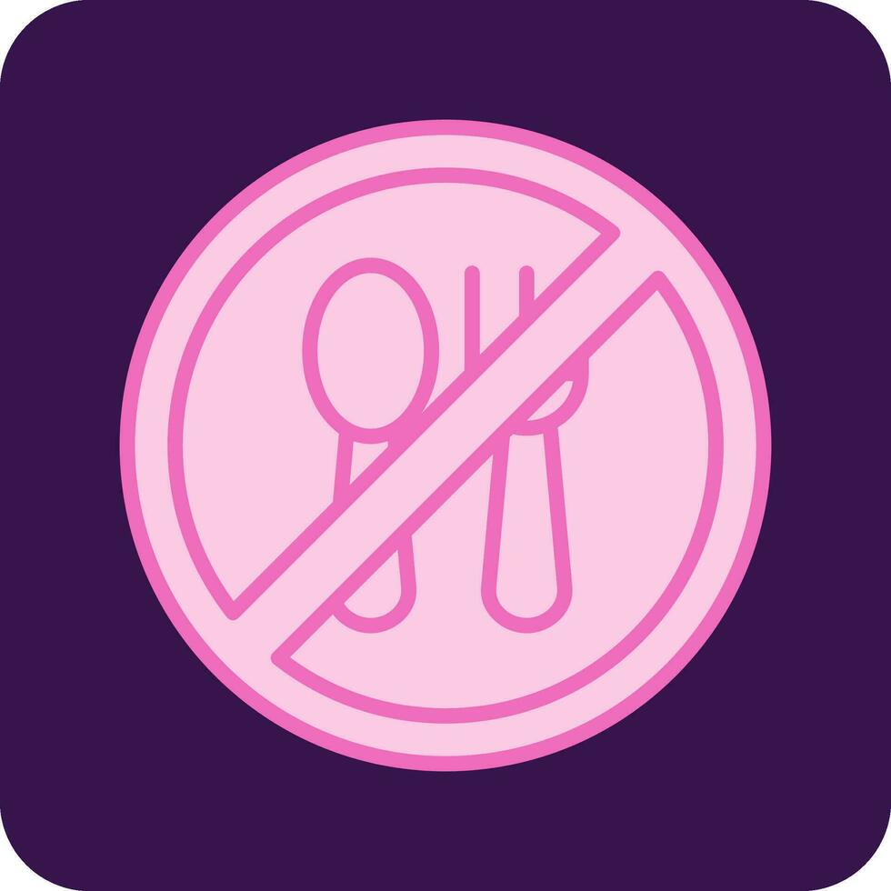 Fasting Vector Icon