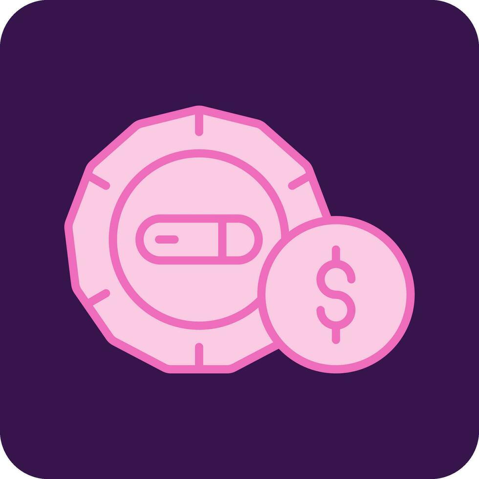 Paid Vector Icon