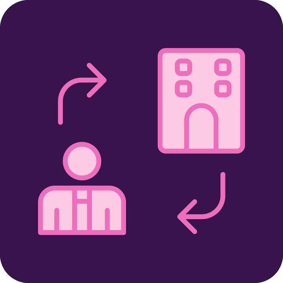 B2c Vector Icon