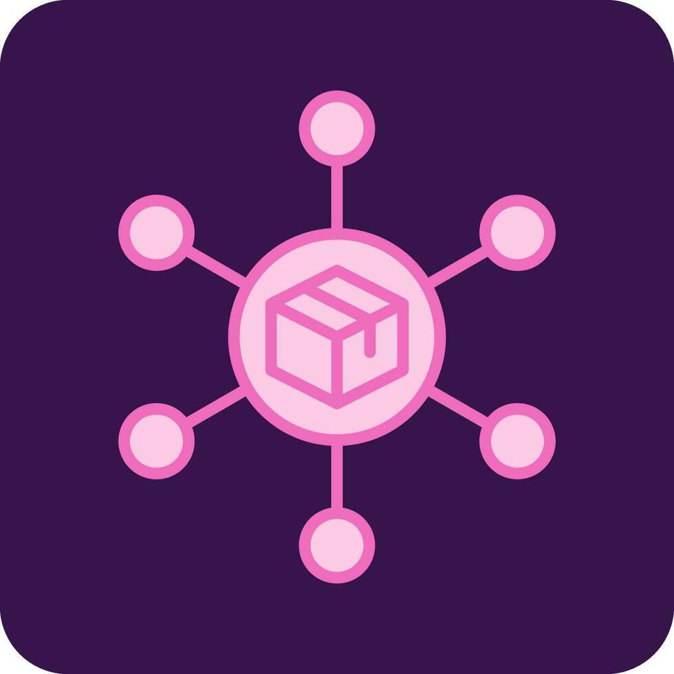 Distribution Center Vector Icon