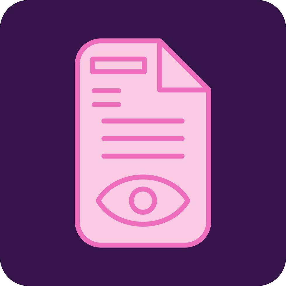 Document Vector Icon