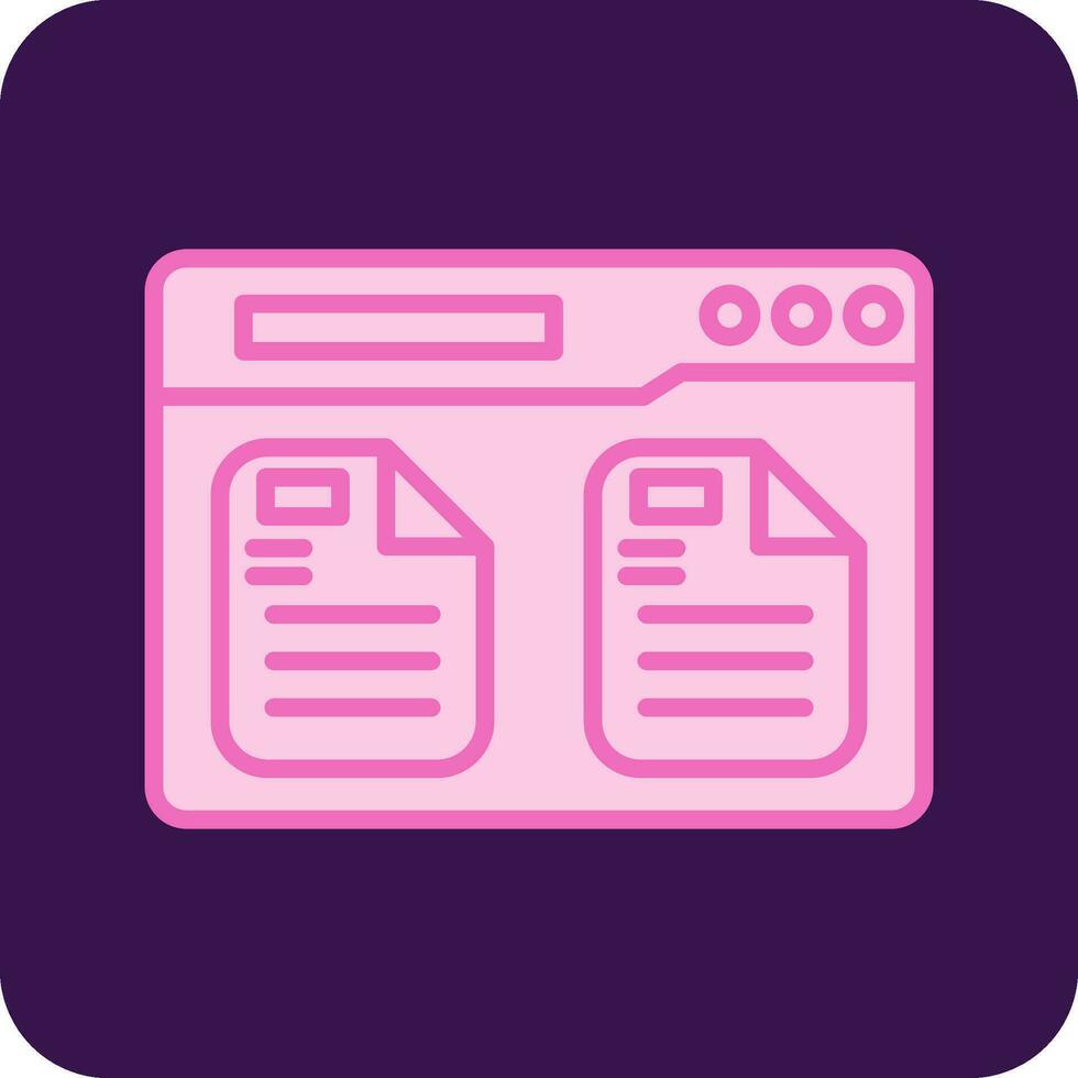 File Explorer Vector Icon