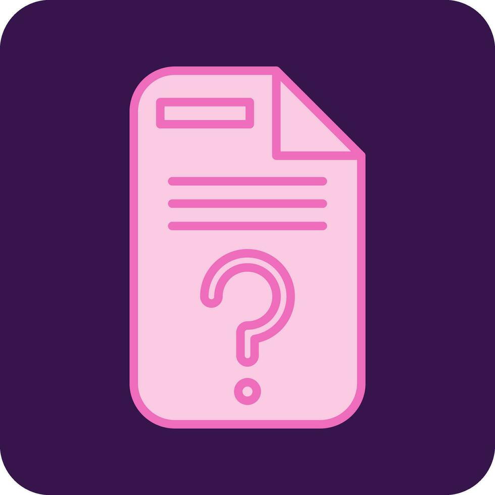 Unknown Vector Icon