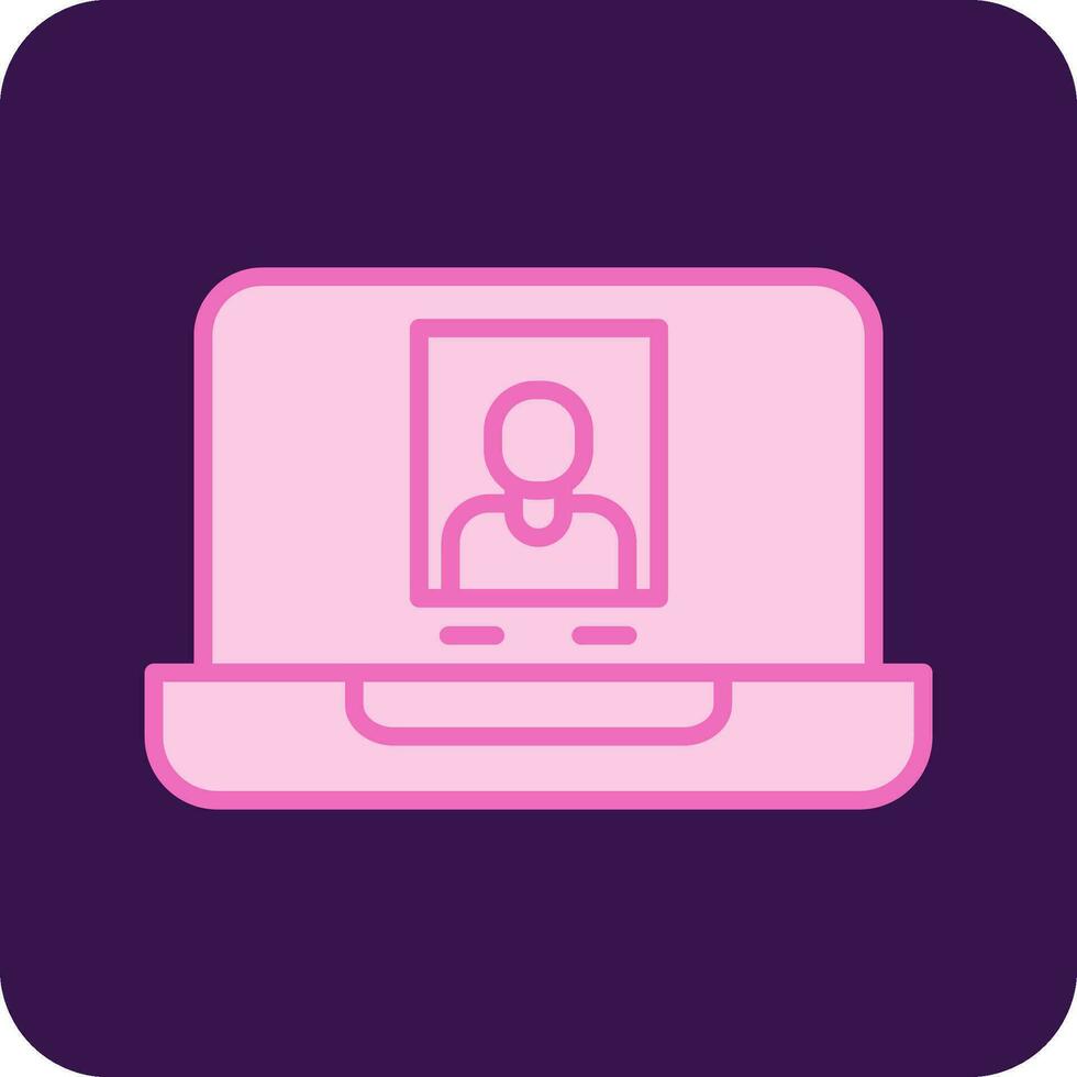 Videocall Vector Icon