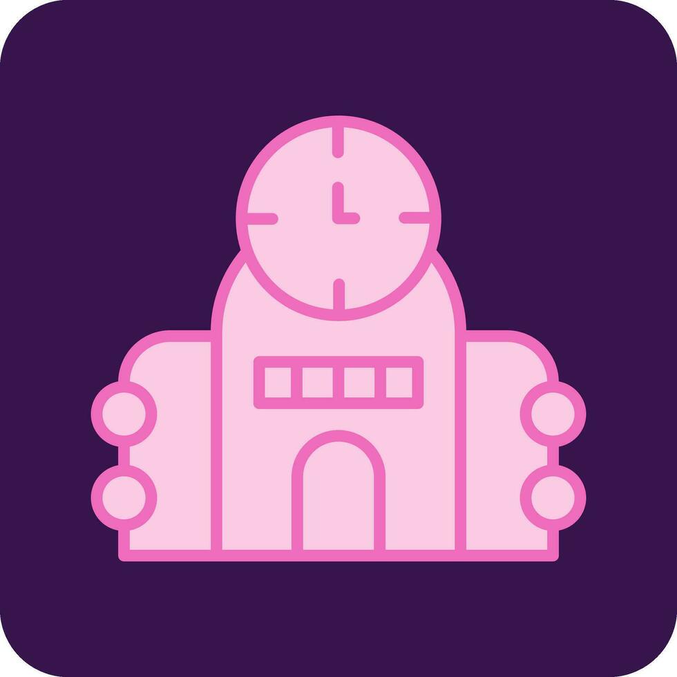 Time Machine Vector Icon