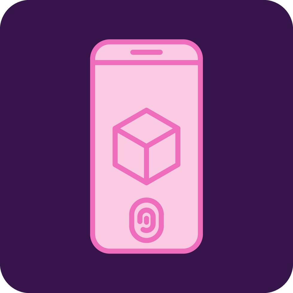 Augmented Reality Vector Icon