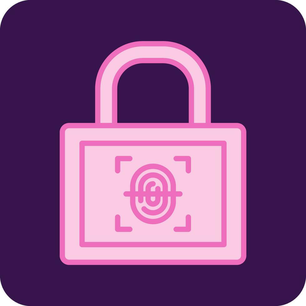 Fingerprint Vector Icon