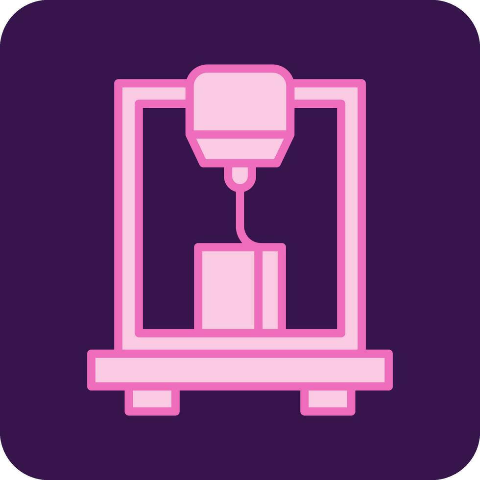 3d Printer Vector Icon