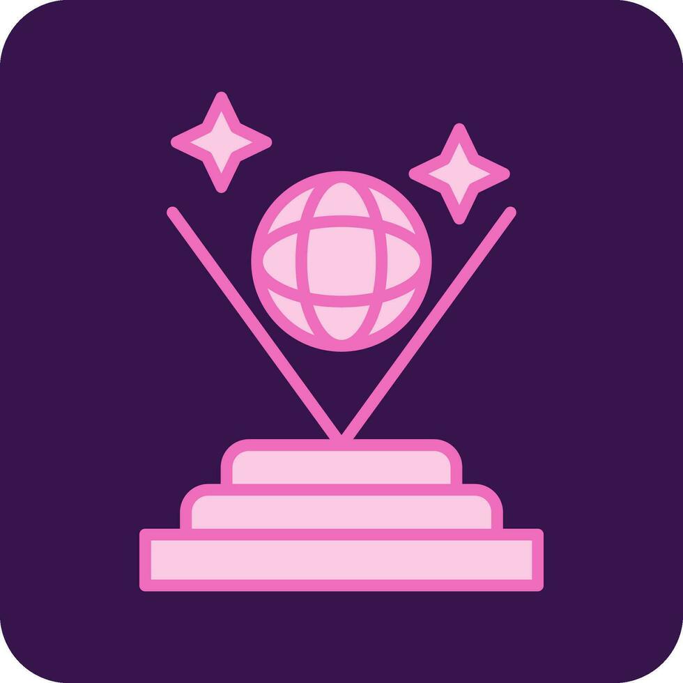 Hologram Vector Icon