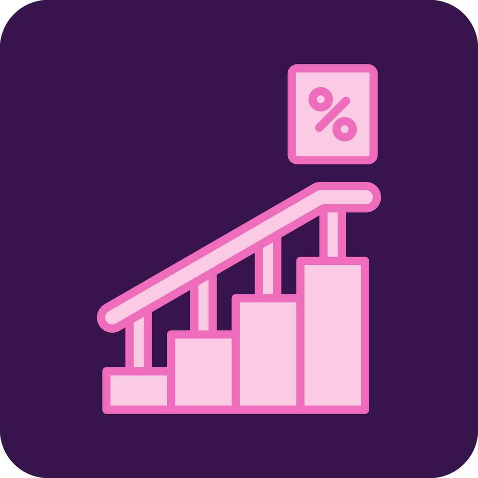 Stairs Vector Icon