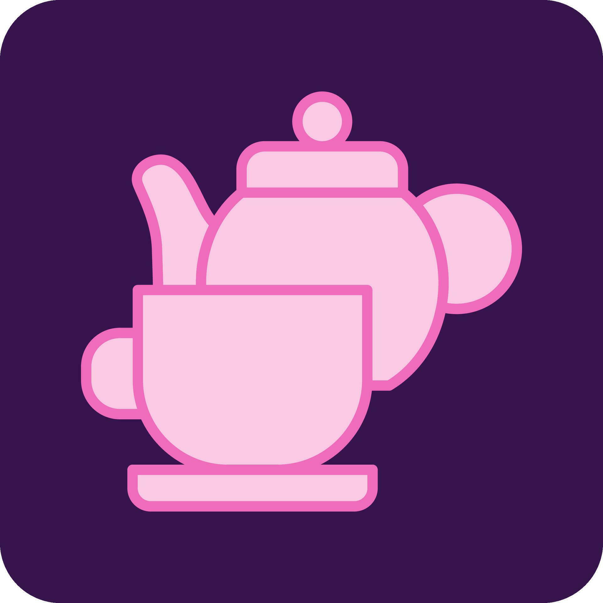 Tea Set Vector Icon 32852635 Vector Art at Vecteezy