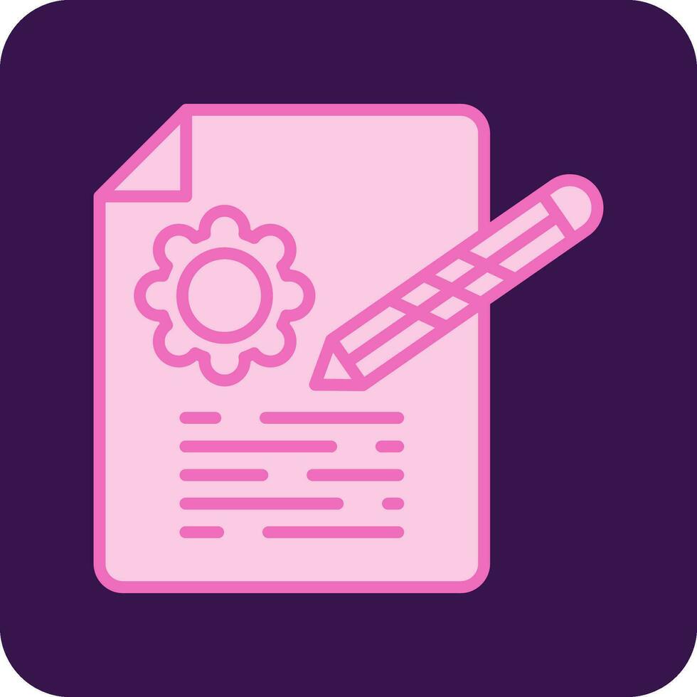 Contract Vector Icon