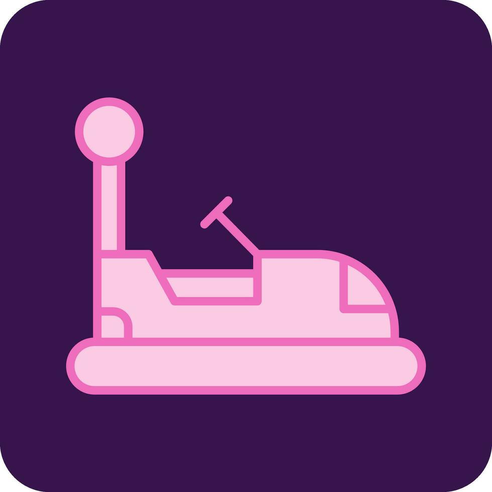 Bumper Car Vector Icon