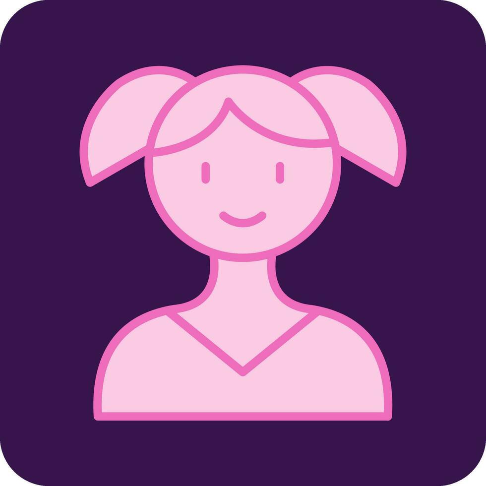 Girl Vector Icon