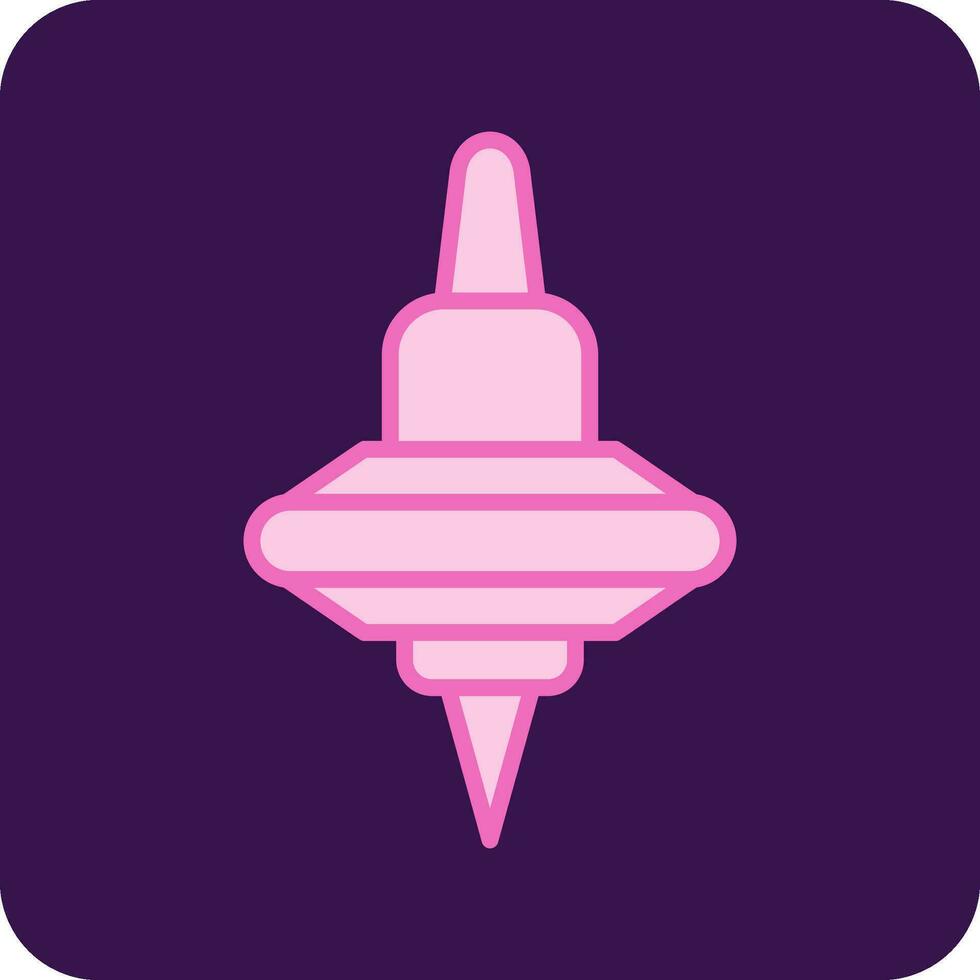 Spinning Top Vector Icon