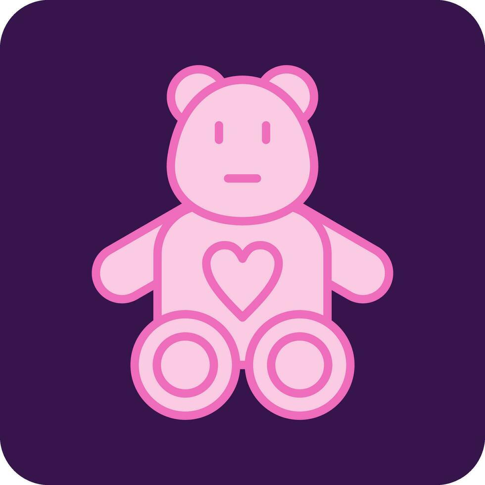 Teddy Bear Vector Icon