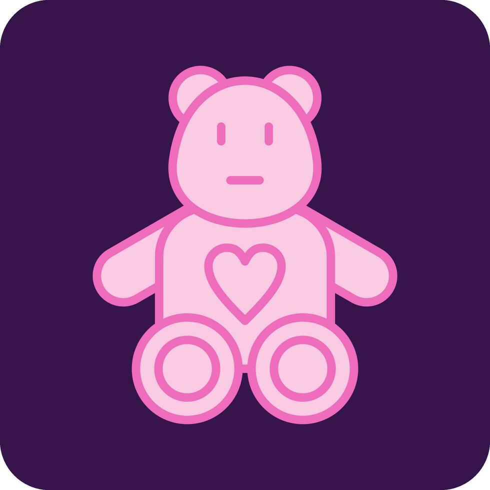 Teddy Bear Vector Icon