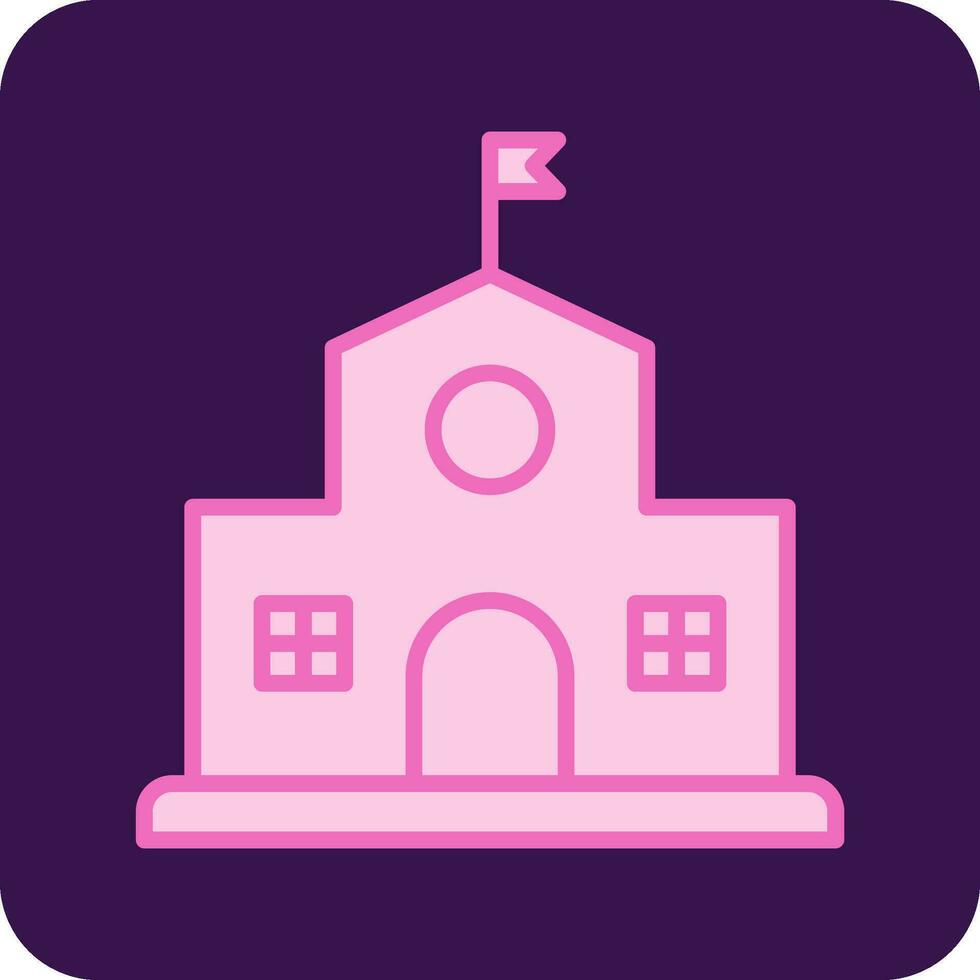 School Vector Icon