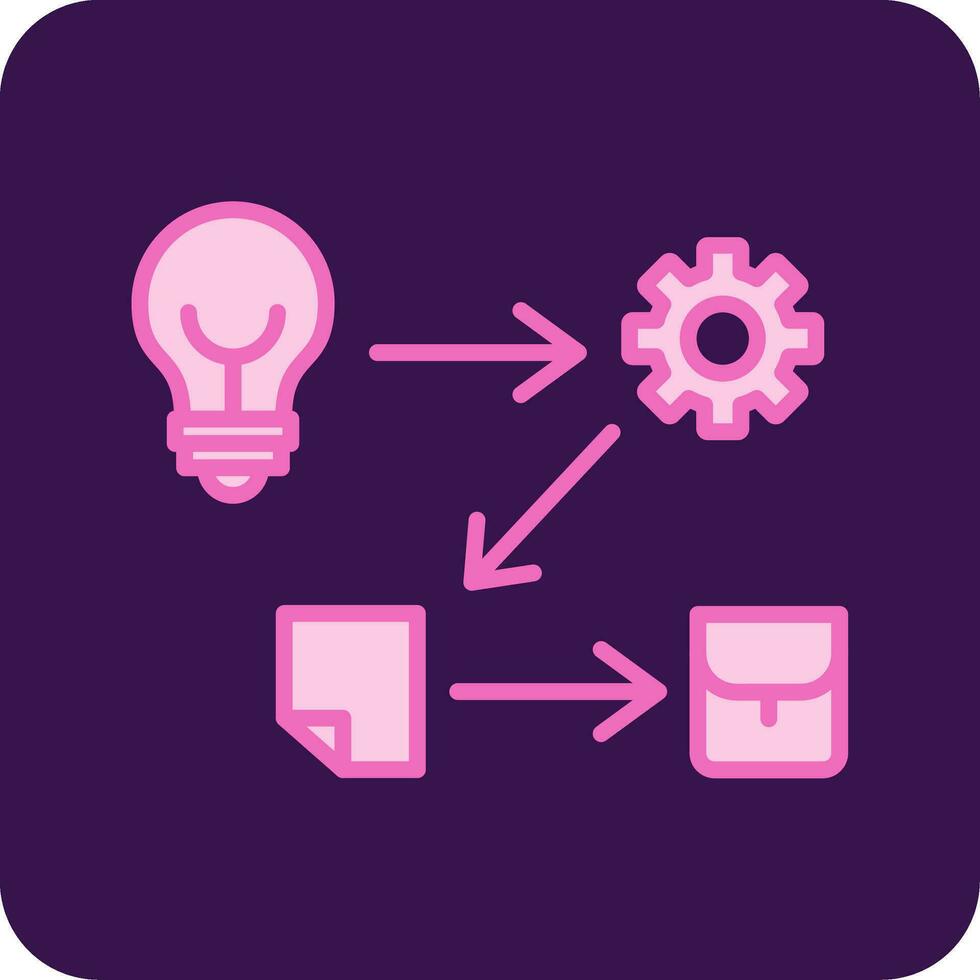 Process Vector Icon