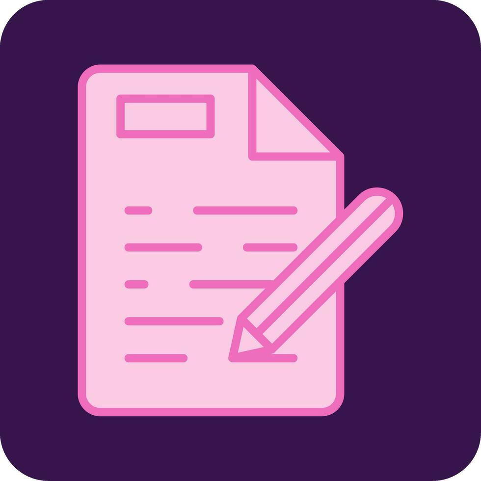 Contract Vector Icon