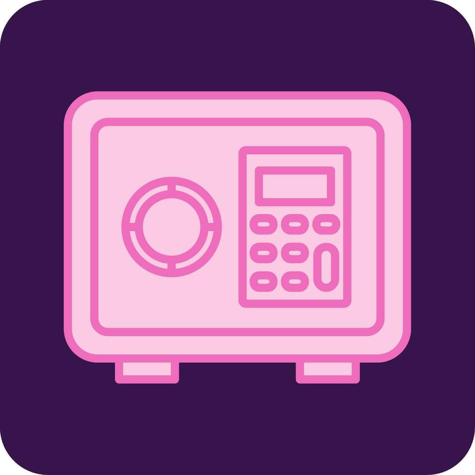 Safe Box Vector Icon
