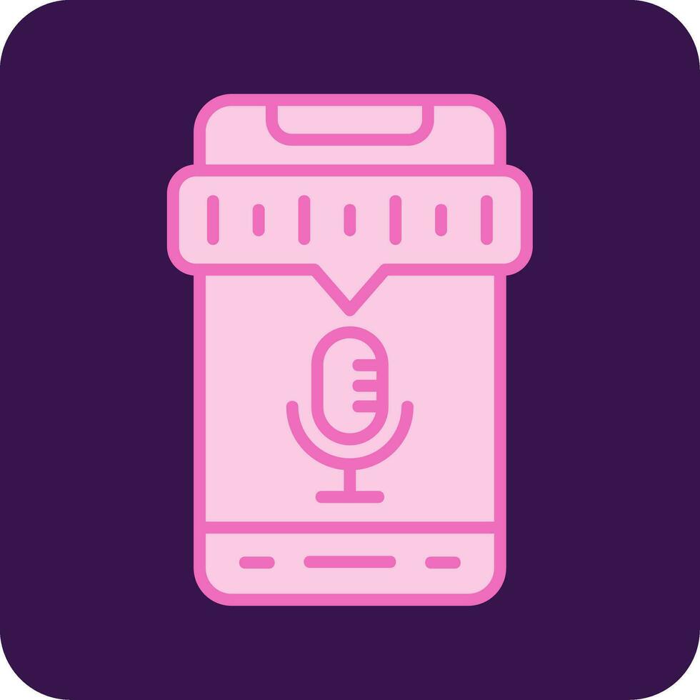 Voice Recorder Vector Icon