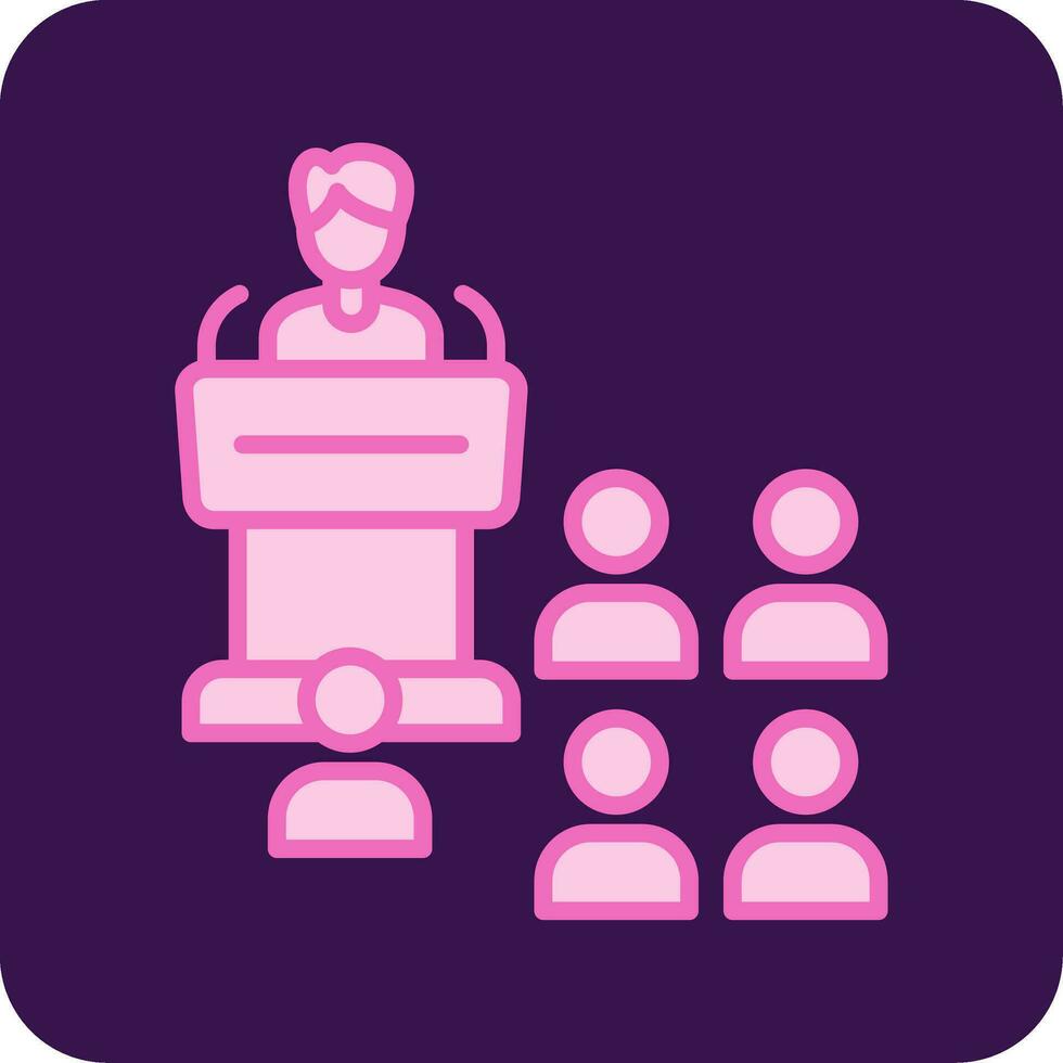 Conference Vector Icon