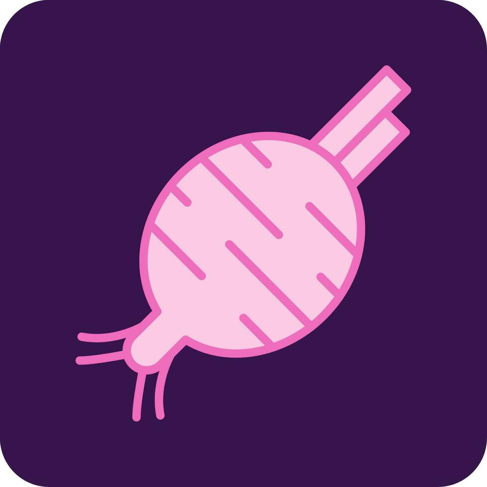 Beetroot Vector Icon